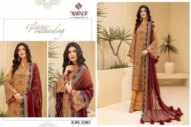 Mahnur Fashion Vol 21 Pakistani Suits Catalog